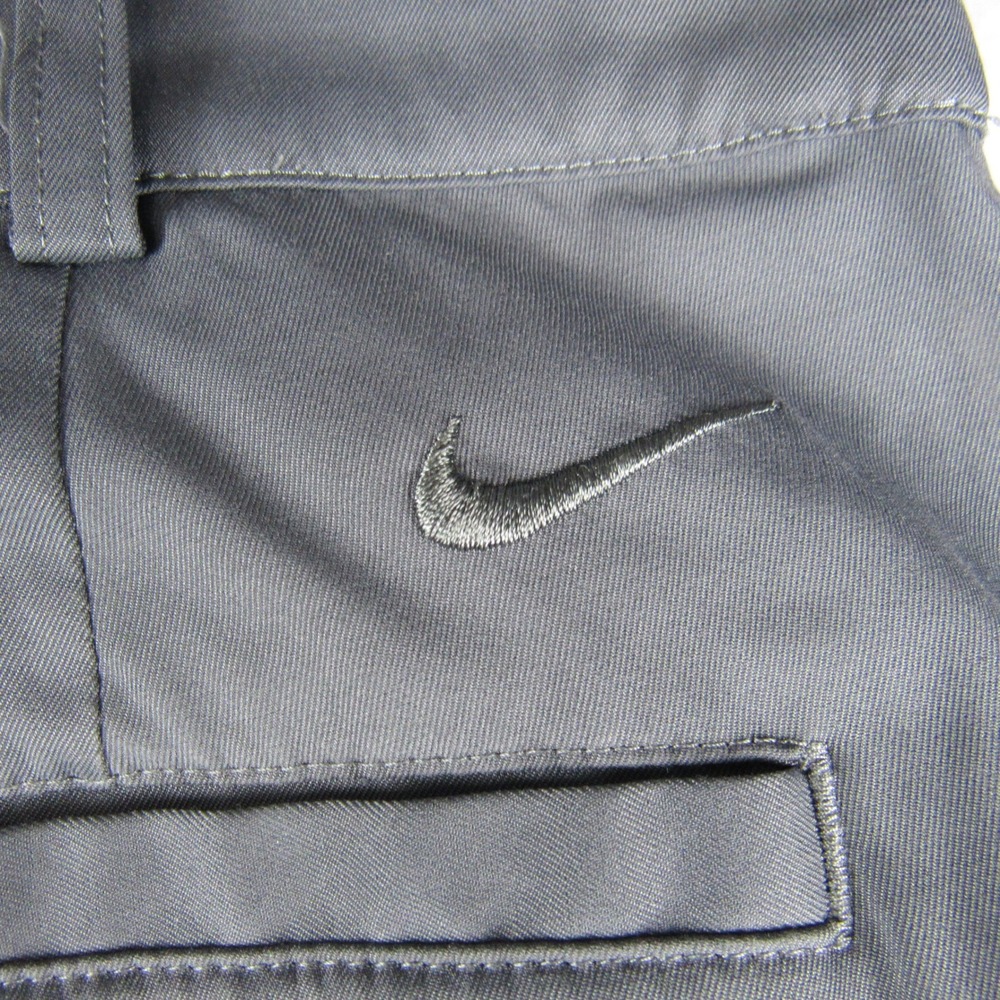 Nike Golf Shorts Mens 34 Gray Dri-FIT Flat Front Performance Athletic - Picture 9 of 10